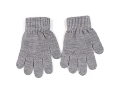 Name It grey melange fingervanter merinould